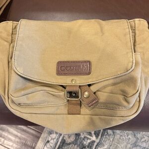 Canvas Messenger Bag - Vintage Crossbody Shoulder Bag Military Satchel